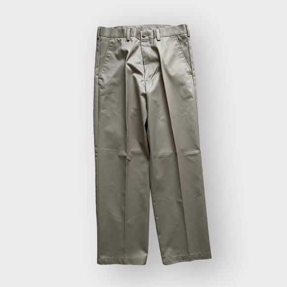 George Men’s Trouser Pants Khaki - Picture 1 of 8